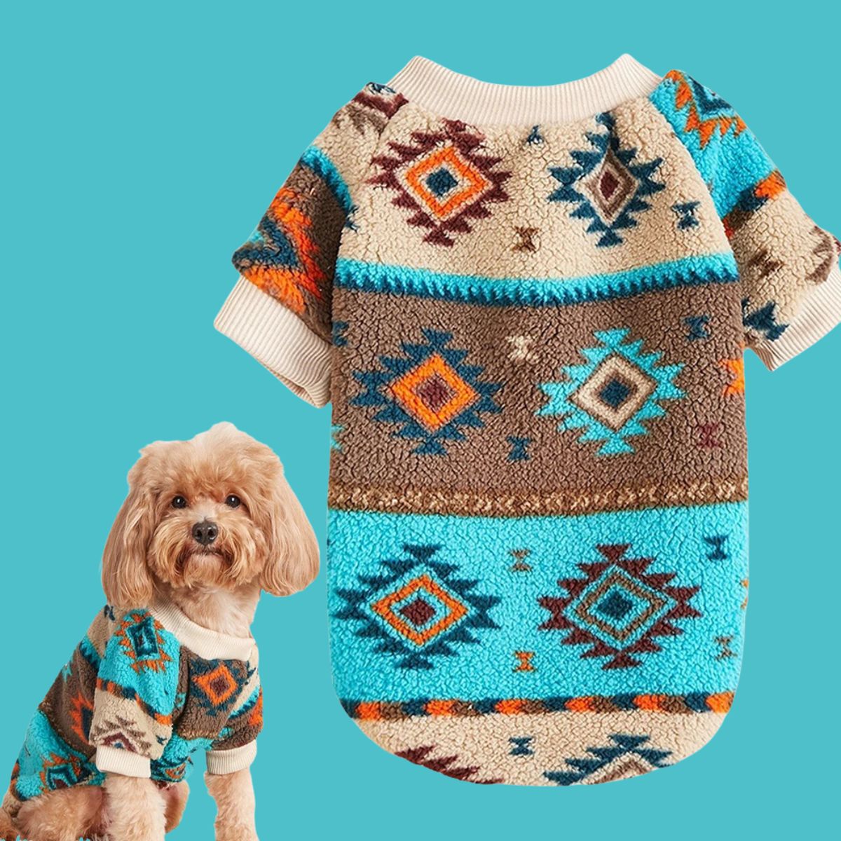 Totem Style Dog Jumper