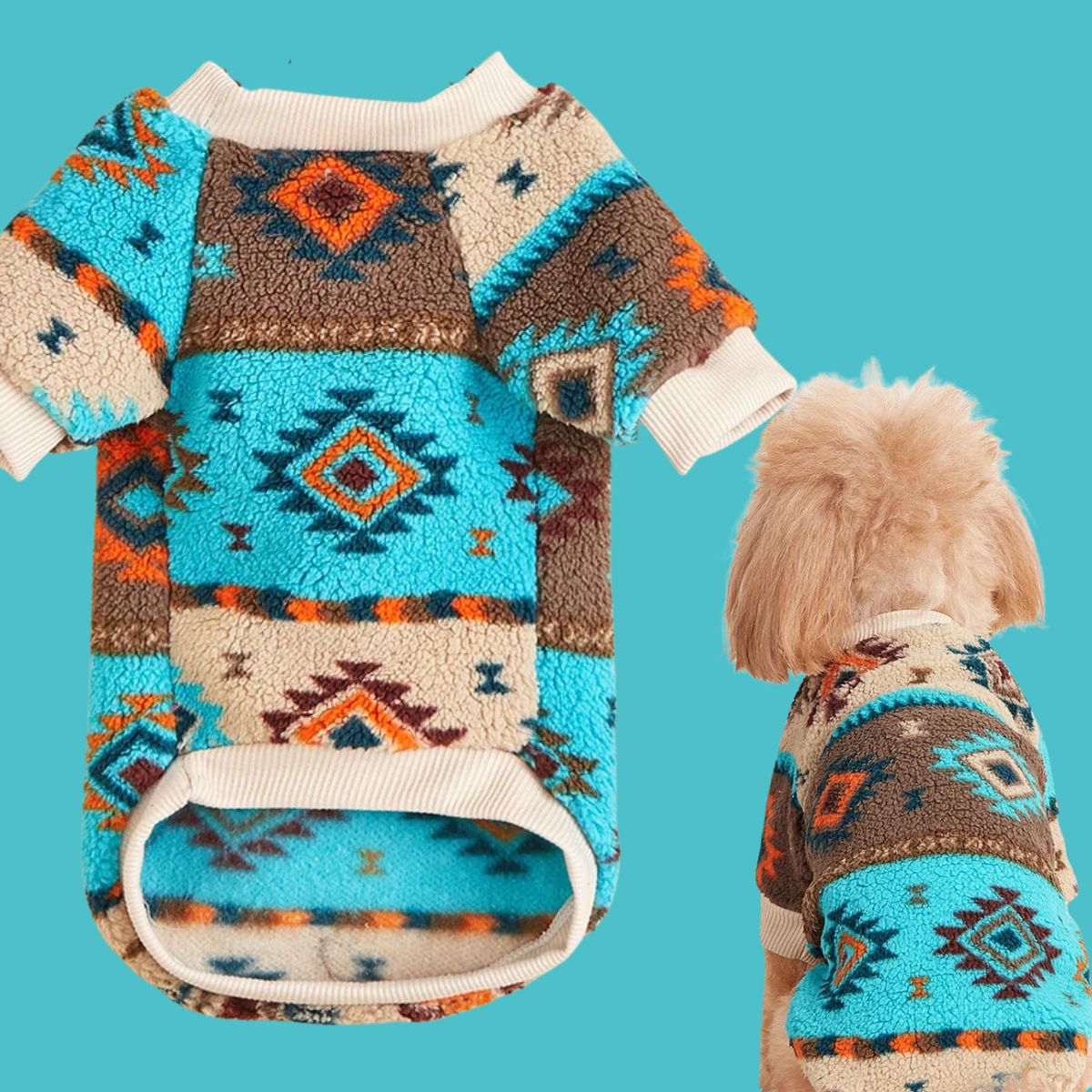 Totem Style Dog Jumper