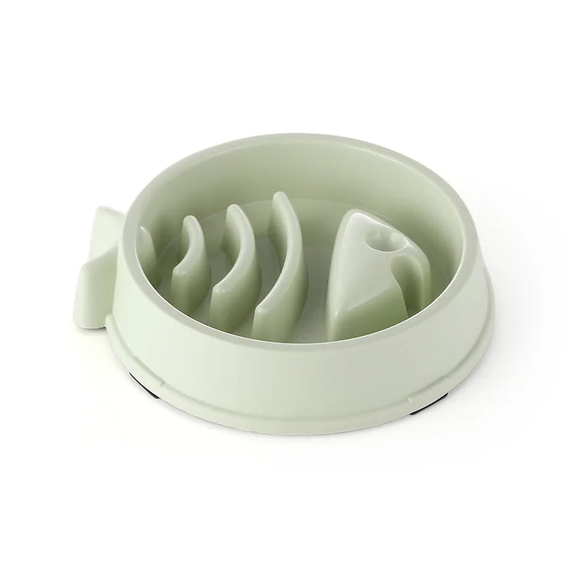 Slow Feed Pet Bowl - Fish Shape