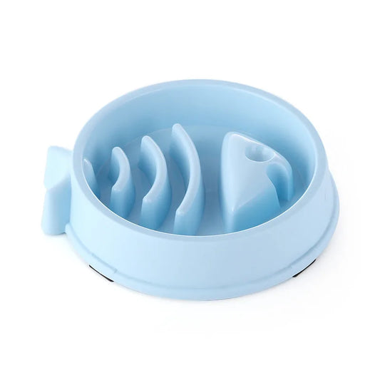 Slow Feed Pet Bowl - Fish Shape