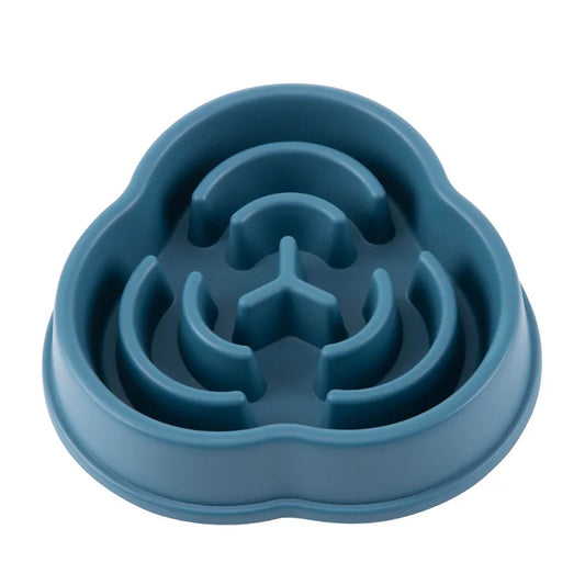 Slow Feed Pet Bowl - Flower Shape